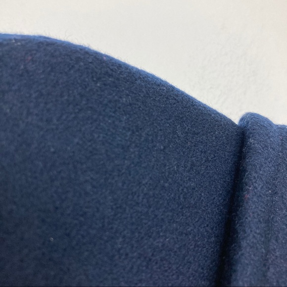 Vintage Navy Blue Wool Pea Coat - Picture 8 of 14